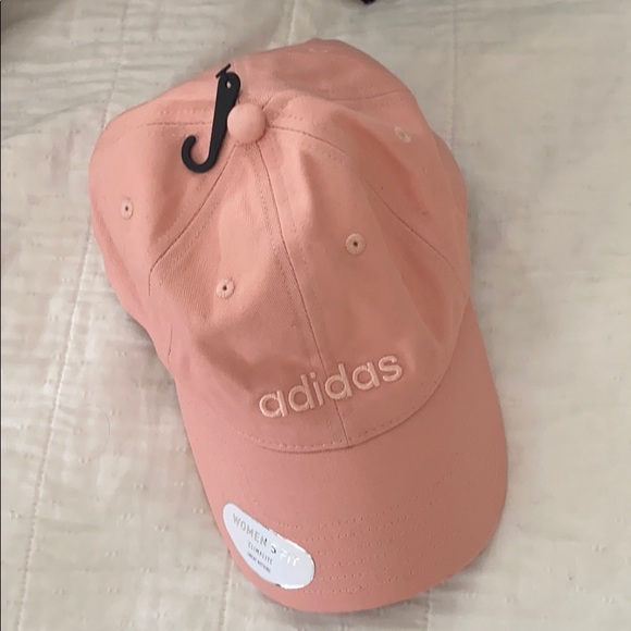 pale pink baseball cap